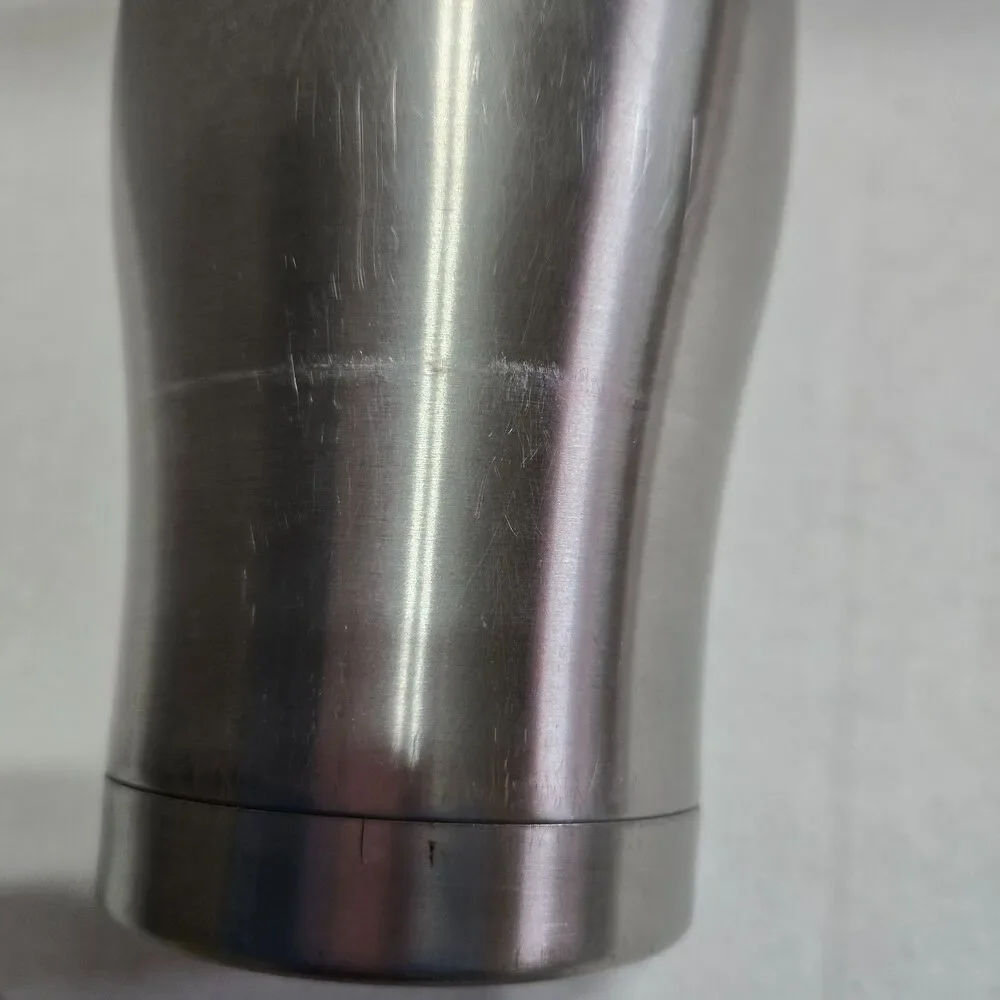 ORCA Chaser 27 oz Stainless Steel Insulated Tumbler with Transparent Lid Silver